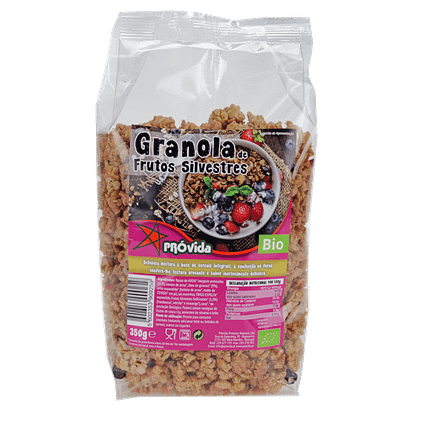 Granola de Frutos Silvestres, biológica