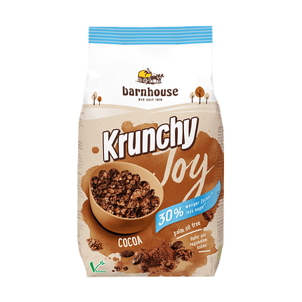 Krunchy Joy Cacau, biológico