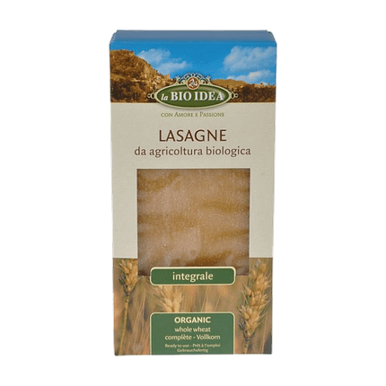 Lasanha Integral, biológica