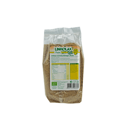 Linholax, Sementes Linhaça Castanha Moídas, biológicas