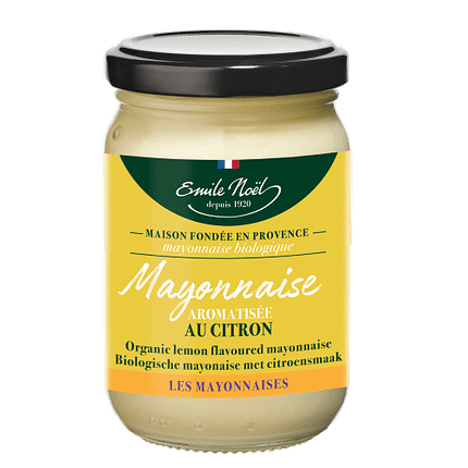 Maionese com Limão, com ingredientes biológicos