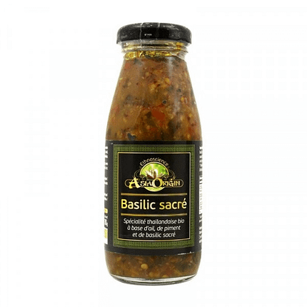 Molho Tailandês Basilic Sacré, biológico