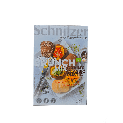 Pão Brunch Mix Sem Glúten, biológico, sem lactose