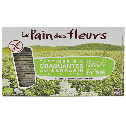 Pão de Flores Sarraceno, biológico, sem glúten, vegan