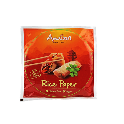 Papel Arroz, sem glúten, vegan