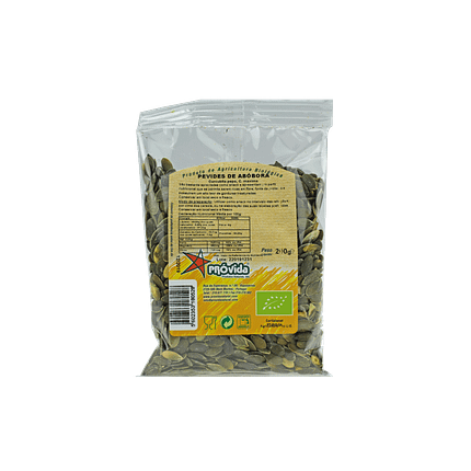 Pevides de Abóbora Sem Casca, biológicas