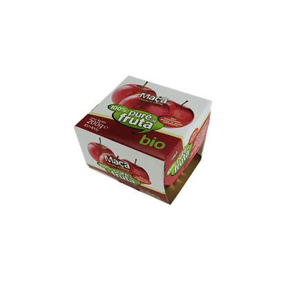 Puré de Maçã, biológico, sem açúcar