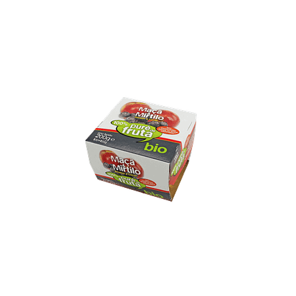 Puré de Mirtilo e Maçã, biológico