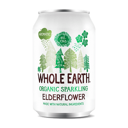 Refrigerante Elderflower sem Açúcar