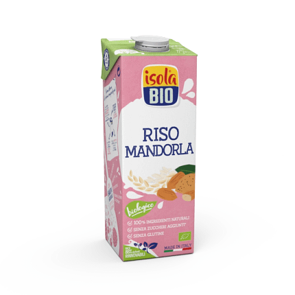 Bebida de Arroz e Avelã Alimentação Isola Bio
