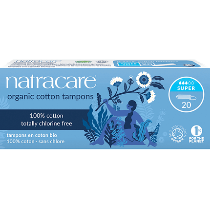 Tampão Algodão Super, biológico