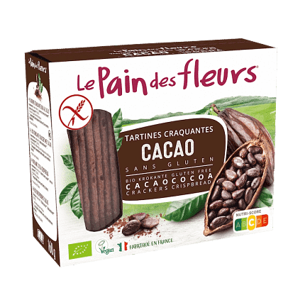 Tostas Crocantes com Cacau Alimentação Le Pain des Fleurs