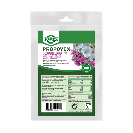 Propovex Rebuçados Perpétua Roxa Alimentação Sovex
