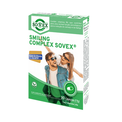 Smiling Complex, suplemento alimentar vegan