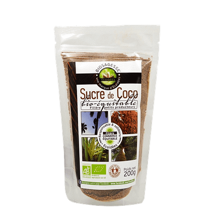 Açúcar de Coco, biológico