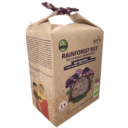 Arroz Javanês Rainforest, biológico