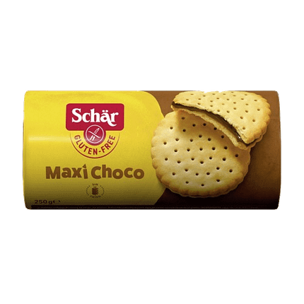 Bolachas com Recheio de Cacau, sem glúten