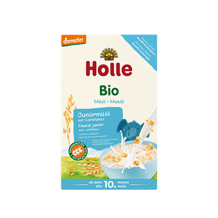 Cereais Muesli, com ingredientes biológicos, vegan, vegetariano e sem lactose