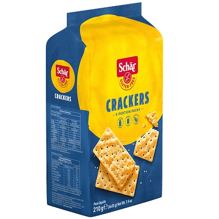 Bolacha Crackers, sem glúten