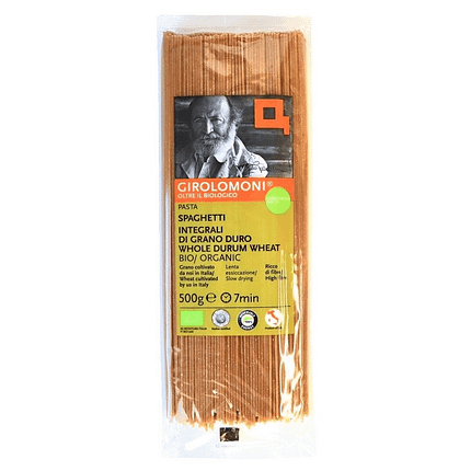 Massa Esparguete Integral Sêmola Trigo Duro, biológico