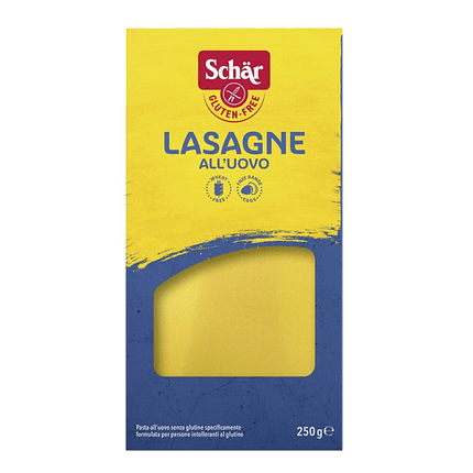 Massa Lasanha com Ovo, sem glúten