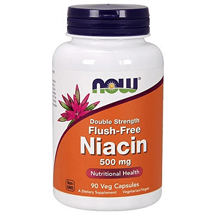 Niacin Flush Free, suplemento alimentar vegan e vegetariano