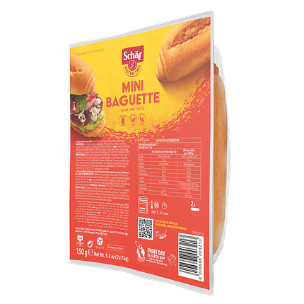 Mini Baguetes, sem glúten