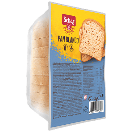 Pão Branco Fatiado, sem glúten