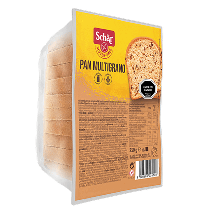 Pão de Forma Multi Sementes, sem glúten