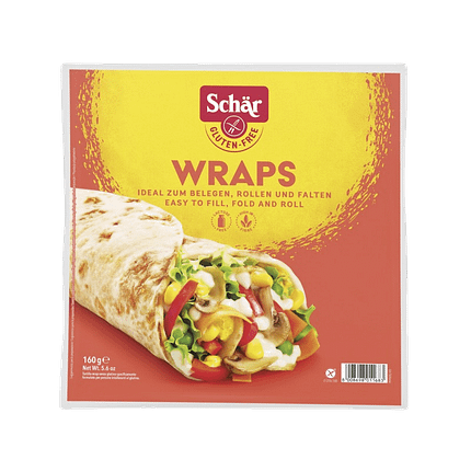 Pão tipo Wrap, sem glúten