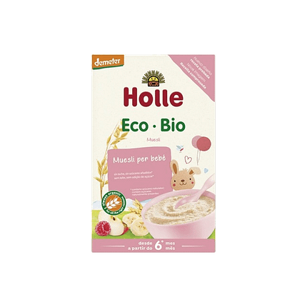 Papa Muesli - 6 meses, biológico, sem lactose, vegan e vegetariano