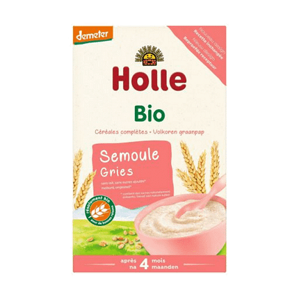 Papa Semolina de Trigo Integral, biológica, sem glúten, sem lactose