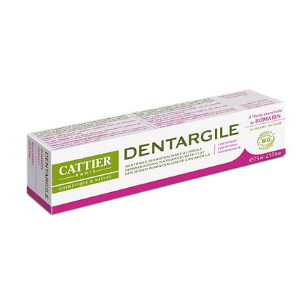 Pasta Dentífrica Argila e Alecrim, com ingredientes biológicos