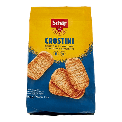 Tostas Crostini, sem glúten, sem lactose