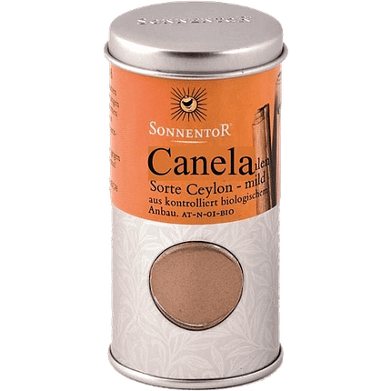 Canela Moída em Lata, biológico