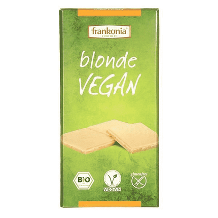 Chocolate Branco, biológico, sem glúten, vegan