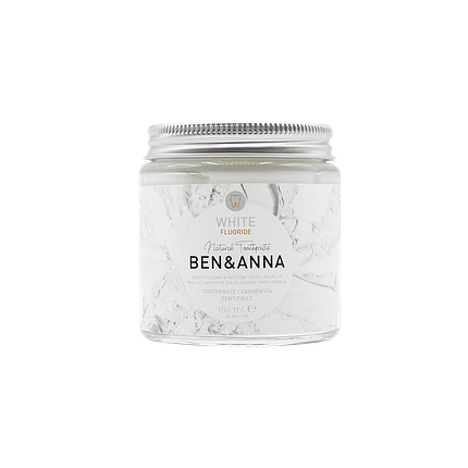 Dentífrico Natural Branqueador White - Com Flúor, cosmética vegan