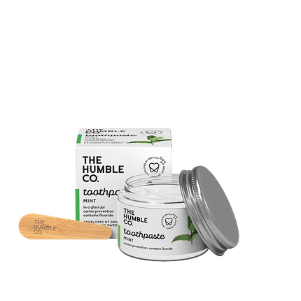 Dentífrico Menta Fresca (com flúor) - Frasco vidro, vegan