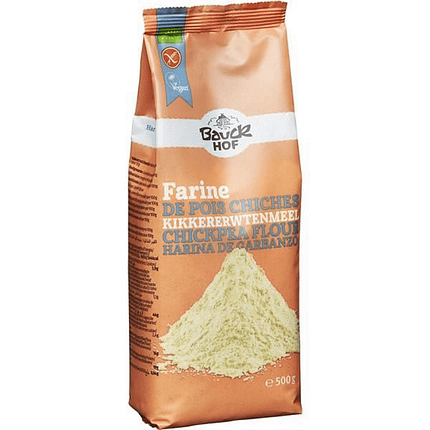 Farinha de Grão de Bico, biológico, sem glúten