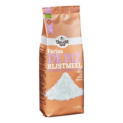 Farinha de Arroz Branca, biológico