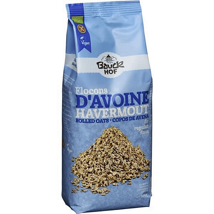 Flocos de Aveia Finos, biológicos, sem glúten, vegan