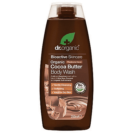 Gel de Duche Manteiga de Cacau, com ingredientes biológicos