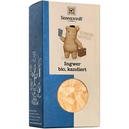 Gengibre Cristalizado, biológico