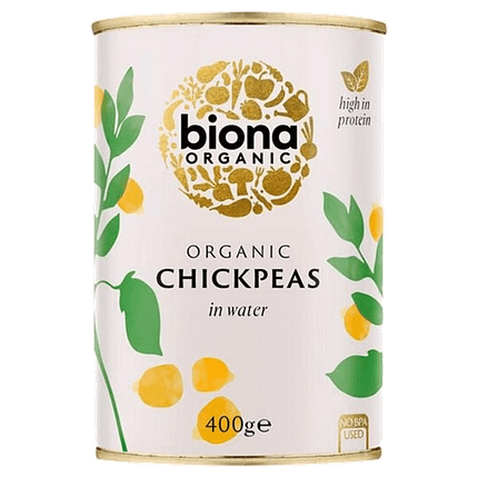 Grão de Bico em Lata, biológico