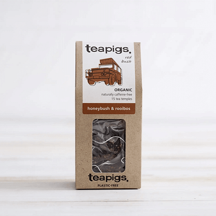 Infusão Honeybush e Rooibos, com ingredientes biológicos