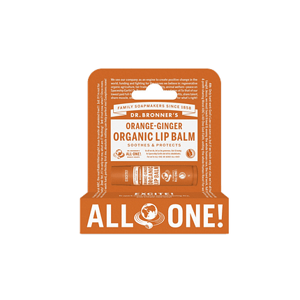 Batom Cieiro Laranja e Gengibre, com ingredientes biológicos