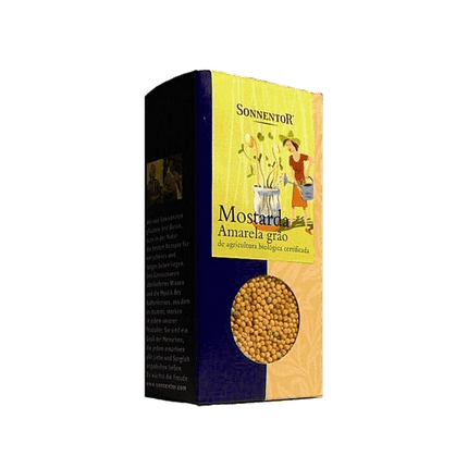 Mostarda Amarela em Grão, biológico