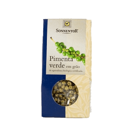 Pimenta Verde em Grão, biológico