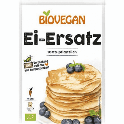 Preparado Substituto Ovo, biológico, sem glúten, vegan