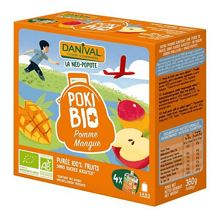 Maçã e Manga Poki, biológico